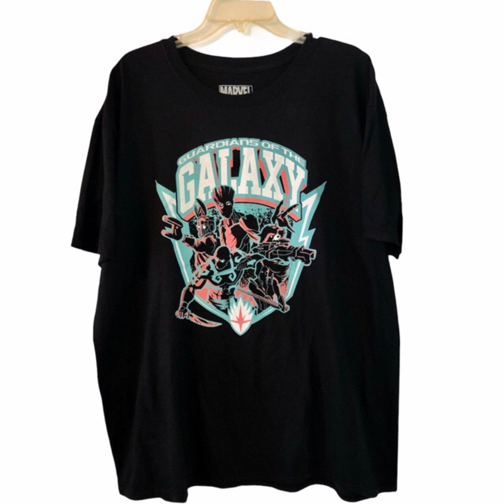 Marvel Black Guardians of the Galaxy Graphic Tee